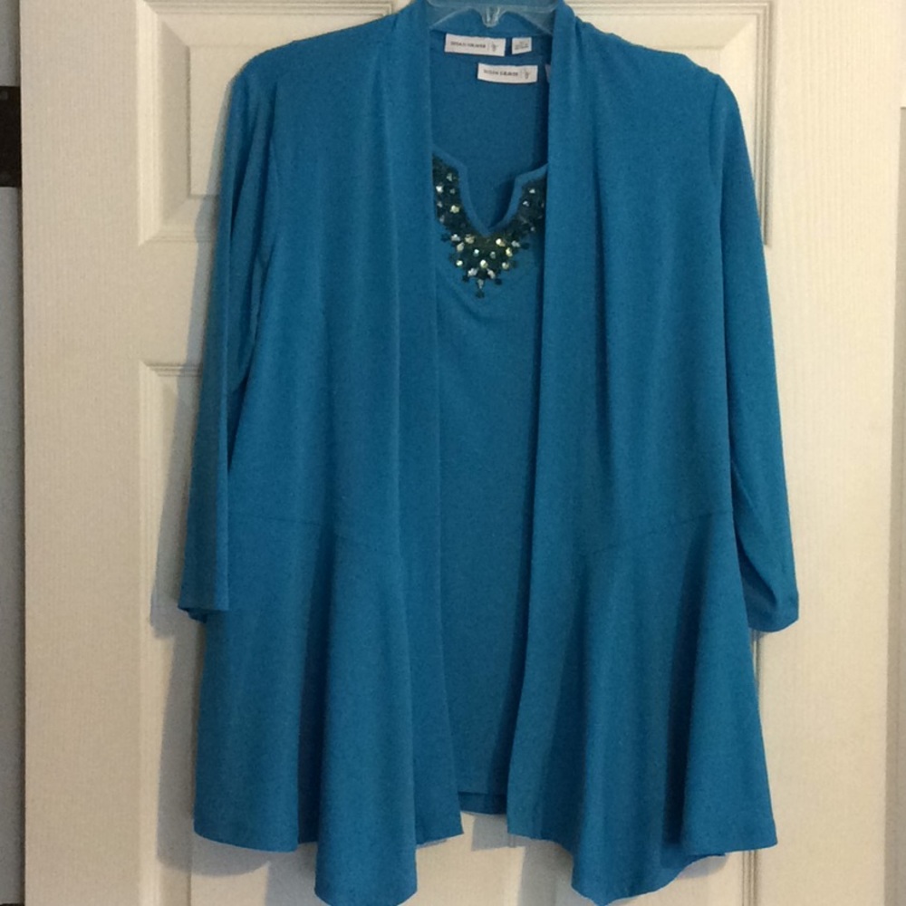 Susan Graver Two Piece Top